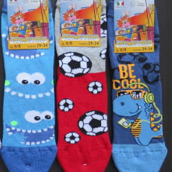 LEONDORO 6 PAIA ANTISCIVOLO COTONE BIMBI 056