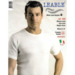 LEABLE 3 T-SHIRT UOMO MISTO LANA 444