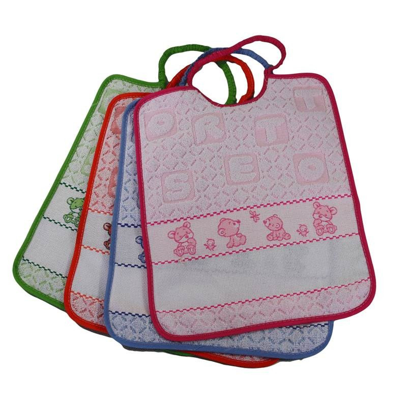 ALMATEX 6 BAVAGLINI CON ELASTICO COTONE BAV115 ORSETTO