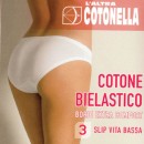 COTONELLA 3 SLIP DONNA COTONE BIELASTICO 3362