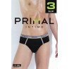 PRIMAL 3 SLIP UOMO COTONE ELASTICIZZATO S001