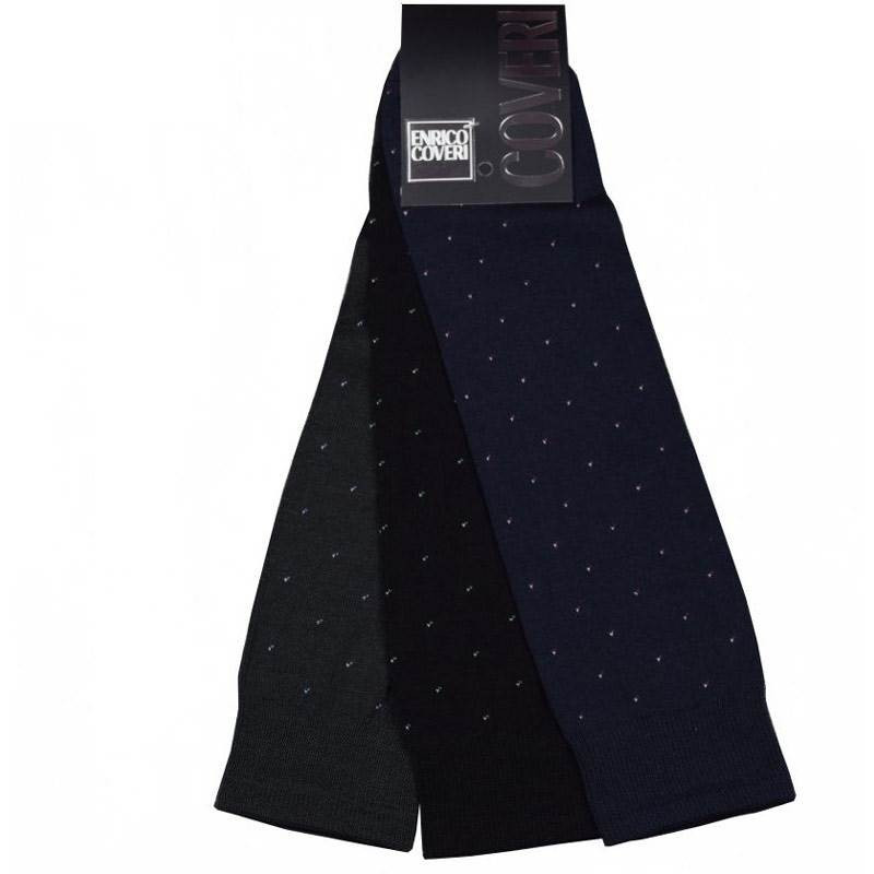 ENRICO COVERI 12 PAIA CALZA UOMO COTONE LUNGA SUMMER LINE 31ASS