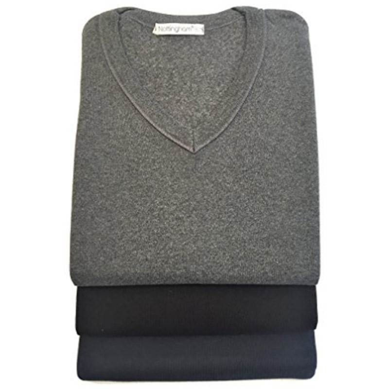 NOTTINGHAM T-SHIRT UOMO MEZZA MANICA SCOLLO V POP