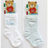LEONDORO 6 PAIA CALZA BABY COTONE CORTA 421