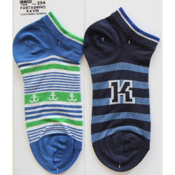 LEONDORO 6 PAIA CALZA BIMBO COTONE CORTA 254/C