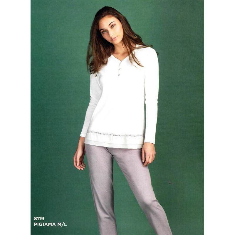 ANDRA PIGIAMA DONNA COTONE MODAL 8119