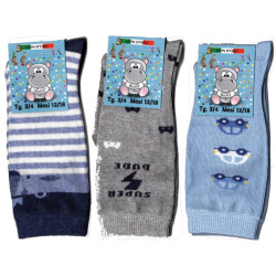 LEONDORO 6 PAIA CALZA BABY CALDOCOTONE LUNGA 103