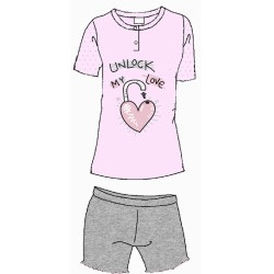 GARY PIGIAMA RAGAZZA COTONE D45033