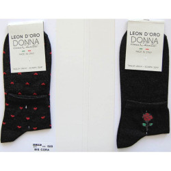 CHANTAL 6 PAIA CALZA DONNA COTONE E LUREX 528 BIS CORA