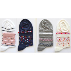 LEONDORO 6 PAIA CALZA BIMBA COTONE CORTA 230/M