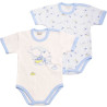 ELLEPI 2 BODY BABY COTONE MEZZA MANICA  FANTASIA 4721