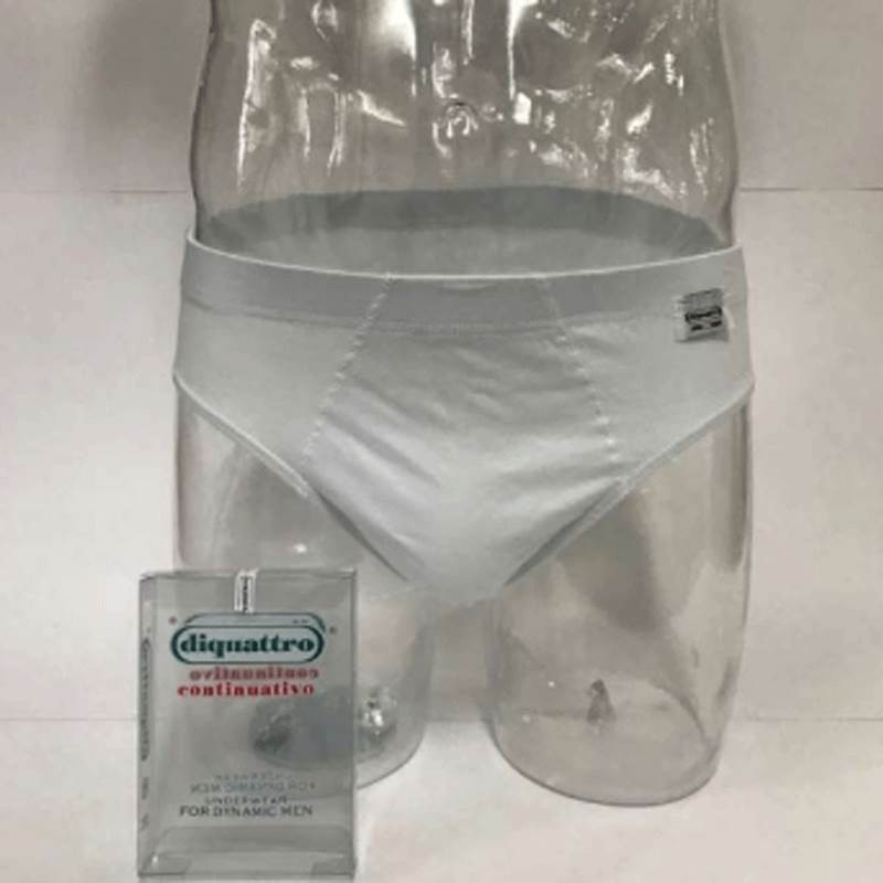 DIQUATTRO 6 SLIP UOMO TAGLIE FORTI COTONE 021