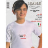 LEABLE 3 MAGLIA JUNIOR COTONE INTERLOCK MANICA CORTA 206